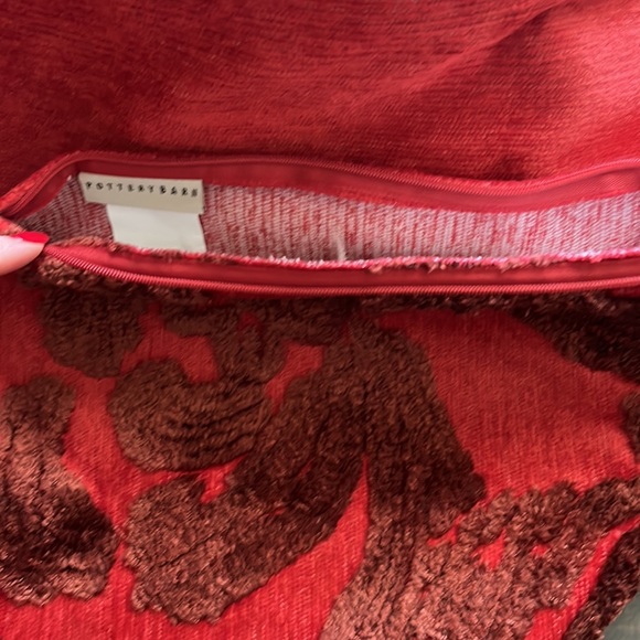 NWOT Pottery Barn decorative pillow. Size 22” x 22”. Cotton and polyester - Picture 9 of 9